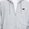 New Balance Толстовка с капюшоном Uni Essential Small Logo на молнии Nbmdfco103 2 типа 1 упаковка