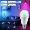 Smart Wifi Bulb Alexa E27 Led Bulb For Apple Android Dohome Siri Voice Control Google Home Timer Function RGBCW