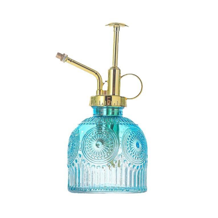 Ретро Подсолнух Стеклянная лейка и распылитель для сада