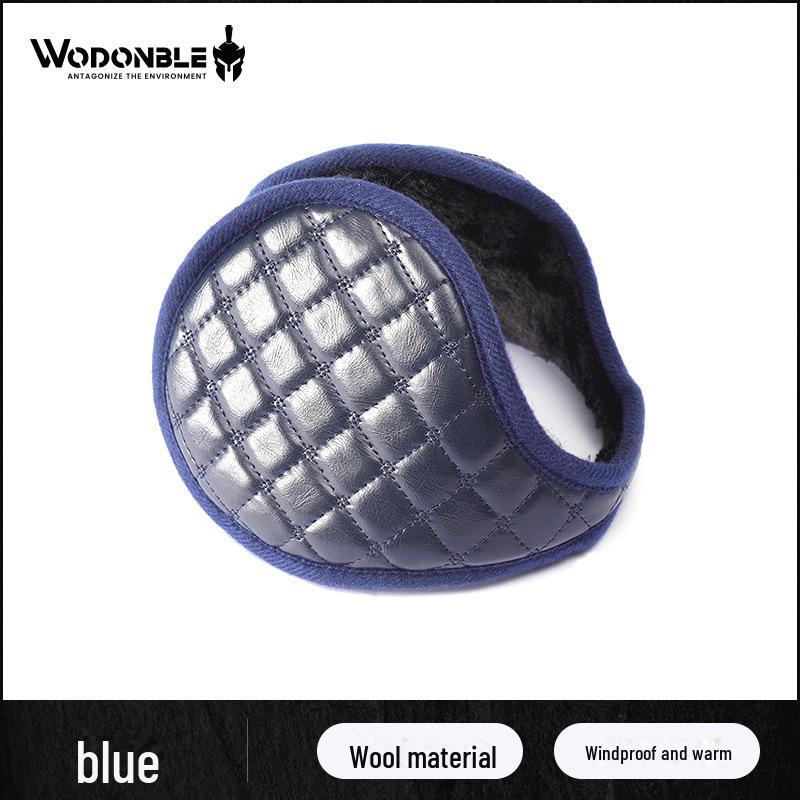 Мужские зимние наушники из полиуретана: Толстые, надеваемые сзади наушники для тепла