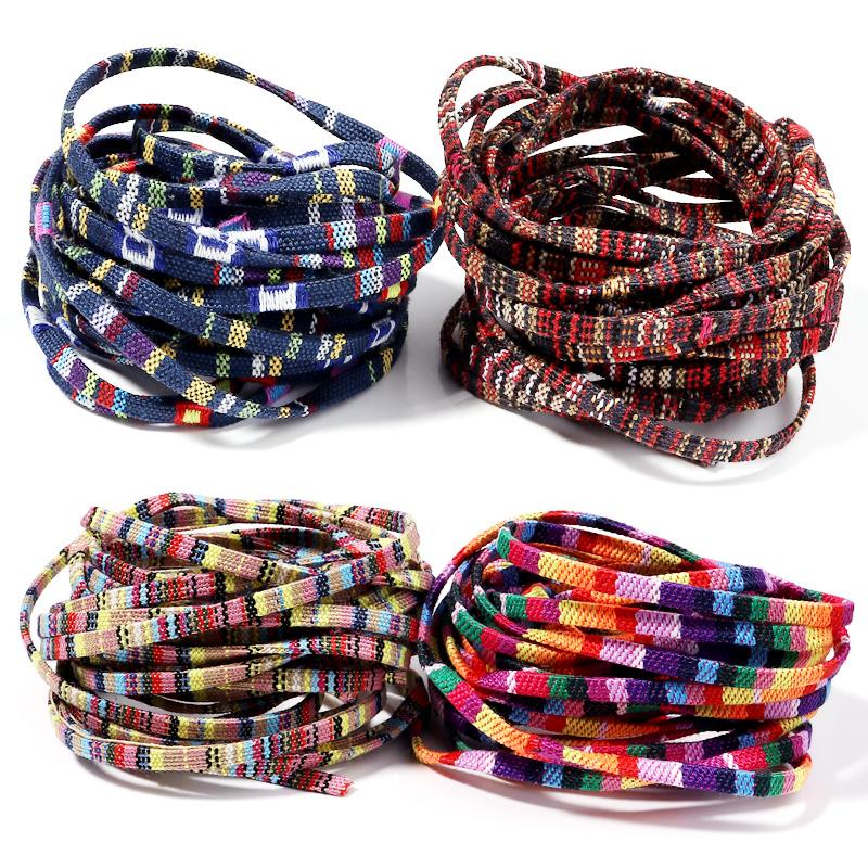5 Yards Cotton Rope 5mm Fabric Ethnic Decorative Flat Twisted Cords For Handmade Bracelets Materials Jewelry Making Wholesale