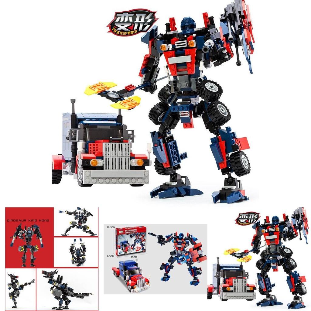 Почувствуйте классическую трансформацию с героической фигуркой Оптимуса Прайма из Трансформеров