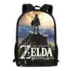 Рюкзак Legend Of Zelda Breath Of The Wild Игровой Школьный Рюкзак для Студентов 3D Печатный Мультяшный Рюкзак