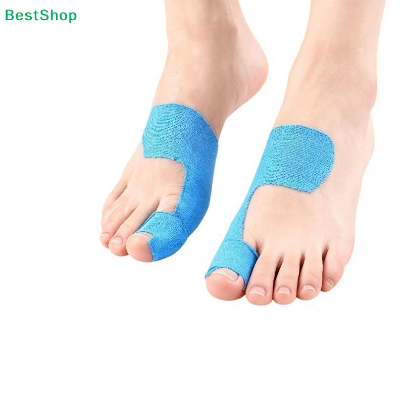 Корректор косточки на ноге и обезболивающая кинезио тейп лента для спорта при косточках и шишках на пальцах ног, разделитель/выпрямитель большого пальца ноги