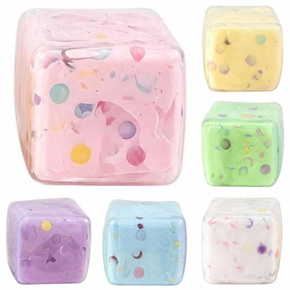 Crunchy Crackling Squishy Toy Sound Effects TPR Fidget Toy Creative Handmade Ball Home Decoration