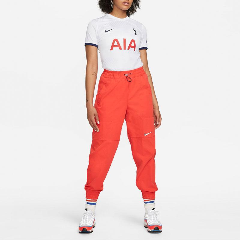 Nike Dri-FIT Printed Round Neck Short Sleeve Soccer Jersey 2023-24 Season Tottenham Hotspur Home Women Tops White DX2741-101
