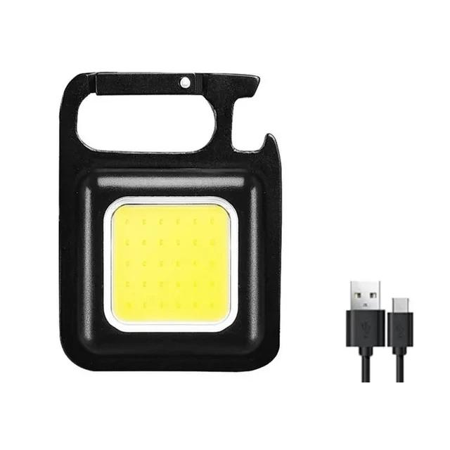 1-5 шт COB рабочий фонарь USB перезаряжаемый светодиодный фонарик внешний аккумулятор 18650 портативный кемпинговый фонарь с магнитом водонепроницаемый фонарь 4000 мА