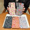 Чехол с принтом разноцветных бантиков для Samsung S26 Ultra S25 A18 S24 S23 S22 S21 FE A15 A16 A17 A35 A36 A37 A54 A55 A56 A57 Силиконовый чехол с текстурой кожи