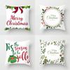 Christmas Themed Pillowcases Car Accessories Office Santa Claus Living Room Sofa Home Pillowcases