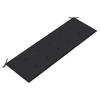 Vidaxl Ławka Batavia Z Antracytowy Poduszką,150 Cm, Lite Drewno Tekowe