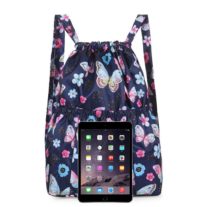 Большой вместимости складной легкий рюкзак Beam женский дорожный рюкзак студенческий рюкзак для отдыха сумка для покупок женский