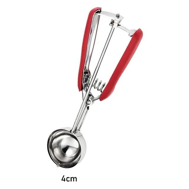 Stainless Steel Cookie Scoop Small Medium Large Cookie Scooper for Melon Ball Cookie Dough Baking Multipurpose Ice Cream Scoops