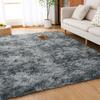 Softime Carpet Rug, Shaggy Rug, 120x160cm, Washable, Non-Slip, All-Season Rug, Antibacterial, Odor Resistant, Dust Mite Resistant, Soft To the Touch,