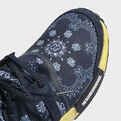 adidas NMD R1 Пейсли x Neighborhood Пейсли Темно-синий GY4158 Мужской размер