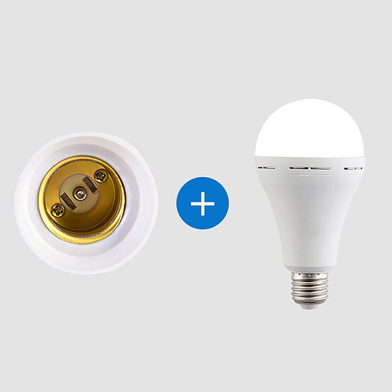 7W/9W/12W/15W Rechargeable LED Light Bulb Handheld Energy-Saving Light Bulb Household Power Failure Emergency Light Bulb