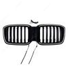 Car Front Bumper Kidney Grill Grilles With LED Lights For BMW X3 X4 G01 G02 2022 2023 2024 LCI ABS Gloss Black Bodykits Tuning