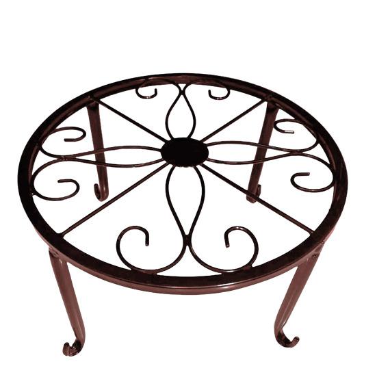 Подставка для цветочного горшка Полка для дисплея Высокая стабильность Прочная несущая нержавеющая сталь Крытый уличный горшок Полка для горшков Подставка для цветочного горшка