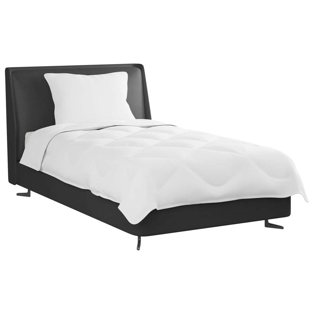 Summer Duvet with Pillow 2 pcs White Microfiber