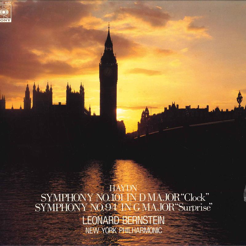 LP Record LEONARD BERNSTEIN NEW YORK PHILHAR Haydn Symphony No.101 In D Major C 20AC1537 CBS SONY 1975 Japan Classical Used