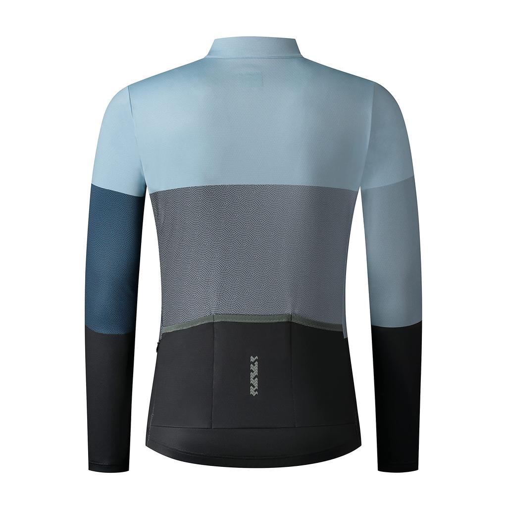 Модель 2021 года SHIMANO Велосипедная майка Vertex Sprint Jersey AQUA S Предполагаемая (Европейский размер) Рост 167-173см
