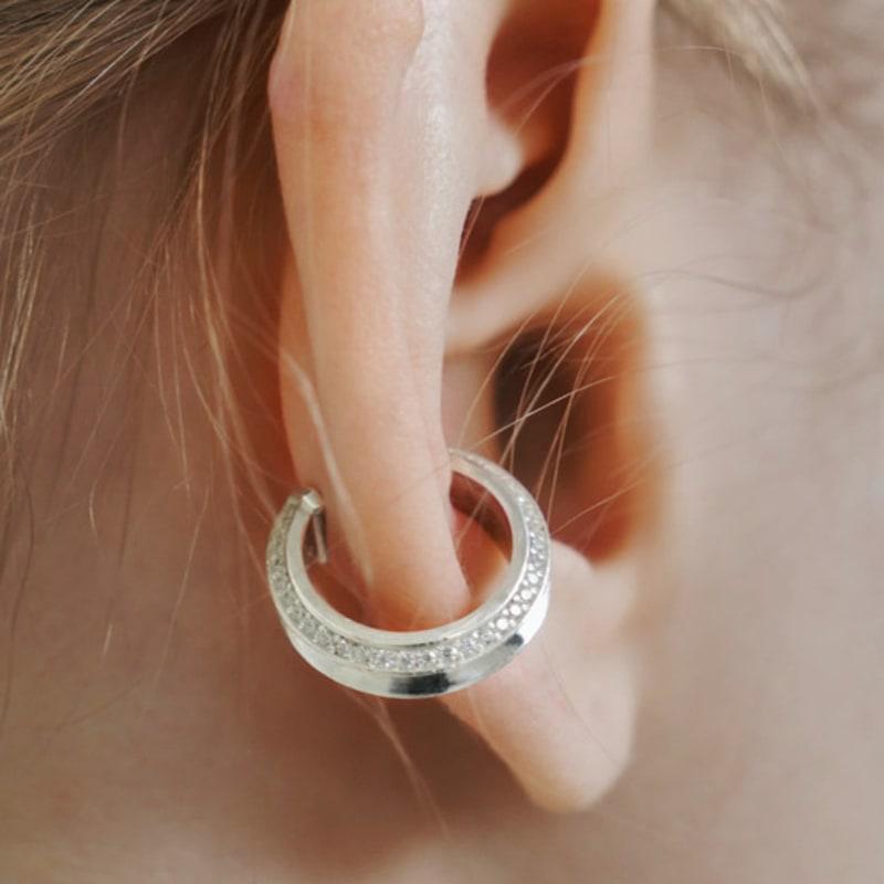 ALLTER Drop_shiny ear cuff(W)