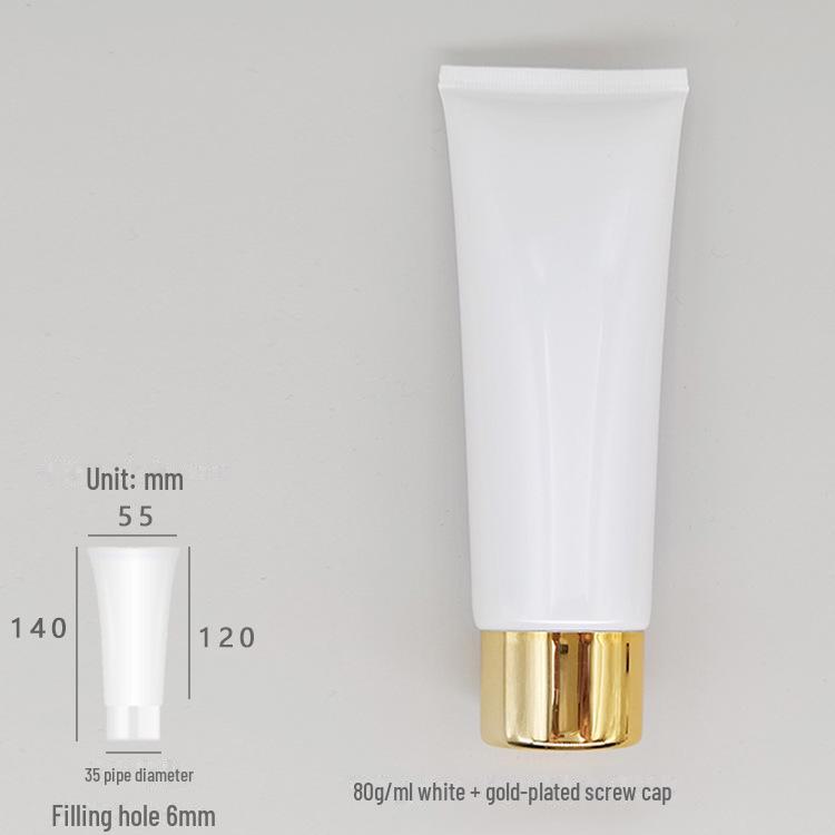 80 г 80 мл очищающее средство для лица, солнцезащитный крем и крем для рук в белой тубе