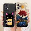 Чехол для Realme Q5 RMX3478 Роскошный Модный Kawaii Милый Кот Крутой Расписной Силиконовый Чехол Для Real me Q5 Обложка