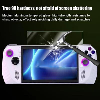 Защитное закаленное стекло для Asus ROG Ally Защита от царапин Глаза HD Фиолетовая пленка Матовое защитное стекло F2V8