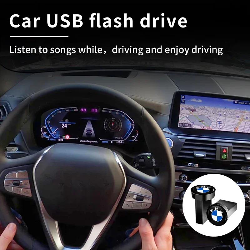 LMFLF1 Car Sticker Hot For BMW Car USB Flash Drive USB Memory Flash Music Memory Stick For BMW Motorsport F11 G11 F10 F30 G08 G28 G20 G
