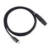 Кабель USB C для микрофонов, USB C на гнездо, для качественной передачи звука, подходит для телефонов и планшетов, 200 см/300 см
