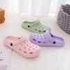 Women's Summer EVA Foam Non-Slip Clog Sandals - Closed Toe, Two-Way Wear, Step-On Comfort.