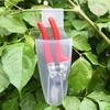 Portable Gardening Scissors Storage Box Multi-use Pruning Shear Cutter Holder Plastic Transparent Waist Box for Branch Pruner Pliers Trimmer