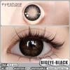 EYESHARE 1 Pair Black Doll Eye Contact Lenses for Eyes 14.5mm Big Eyes Natural Lenses Yearly Cosmetic COD
