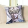 Подушки с принтами Webtoons Kiss Me If You Can для Спальни Гостиной Дивана Домашний Декор Полиэстеровая Наволочка на Подушку на Молнии