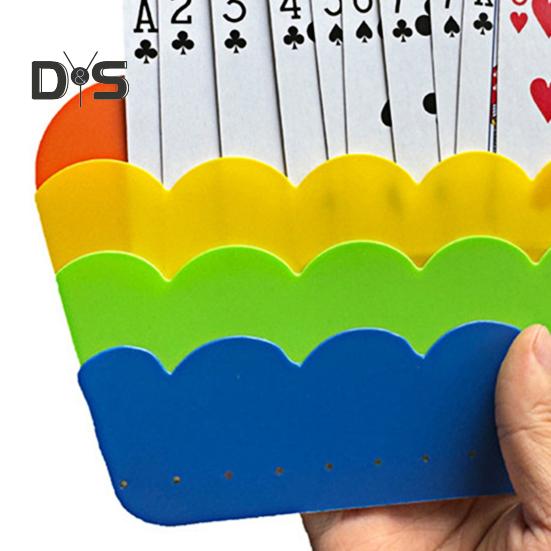 2 шт., держатель для игральных карт Hands-Free для пожилых людей, артрит, пластиковые карты, держатель для игровых карт для вечеринок в покер, семейных вечеров карточных игр