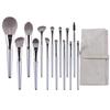 14 шт./набор кистей для макияжа, кисти для теней, пудры, бровей, губ, мягкие щетинки, полный набор средств для макияжа