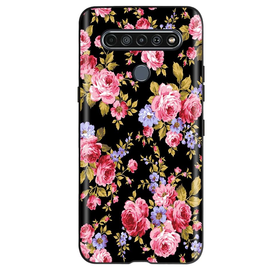 Чехол для LG K61 2020 Милый Кот Бабочка Мягкий Силиконовый Ударопрочный Чехол для Телефона Для LG K61 K 61 Fundas Case LGK61 Coque 6.53'' Shell