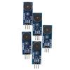 5 PCS buzzer module passive LED control low   trigger sound module 3.3.5V 3 PIN for projects