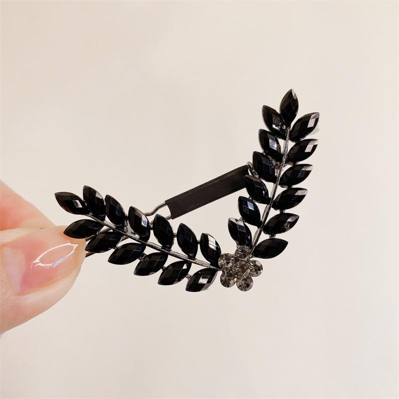 Элегантная заколка для волос из сплава 'Синяя звезда' - Минималистичный роскошный аксессуар