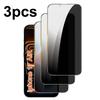 3PCS Privacy Screen Protector for iPhone 17PRO 16 15 14 13 12PRO MAX Anti Spy Tempered Glass Film Anti-Scratch Case Friendly 1