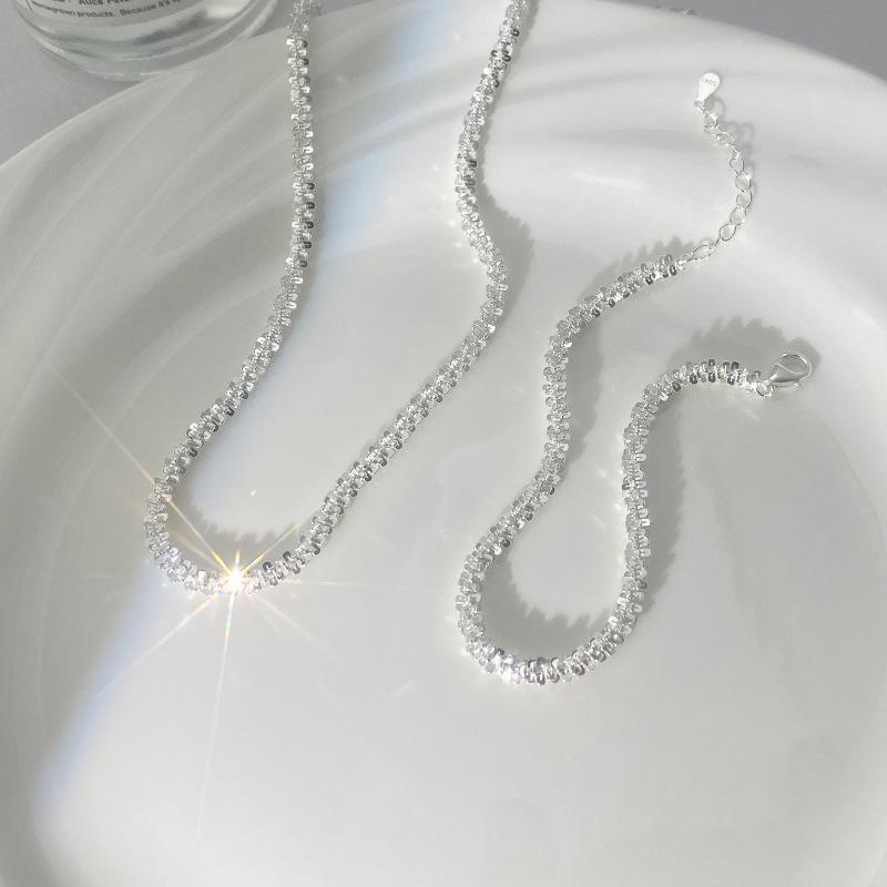 Sparkling Sky Star Bracelet, Feminine Elegance, High Sense Necklace, Super Sparkling Neckchain, Female