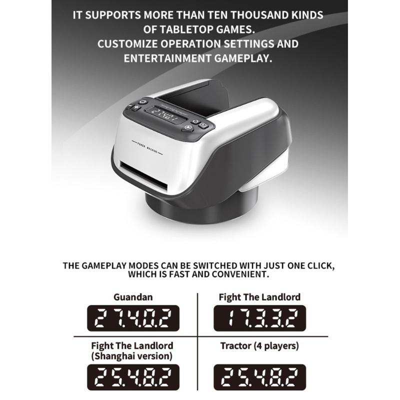 Интеллектуальный вращающийся автомат для раздачи карт: бесшумная работа и устойчивое основание для использования в профессиональных казино