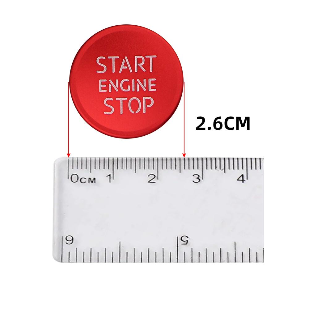 Наклейка-кольцо из алюминиевого сплава на кнопку запуска/остановки двигателя для Peugeot 5008 3008 408 508 2008 308 4008 Аксессуары