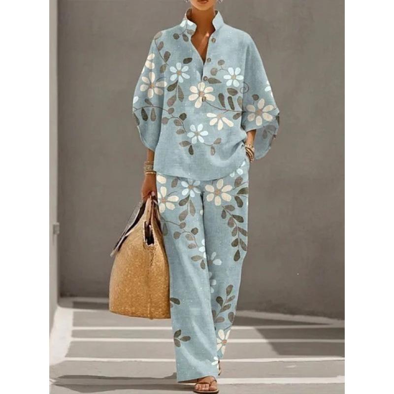 1116 women's shirt set, a fashion casual suit