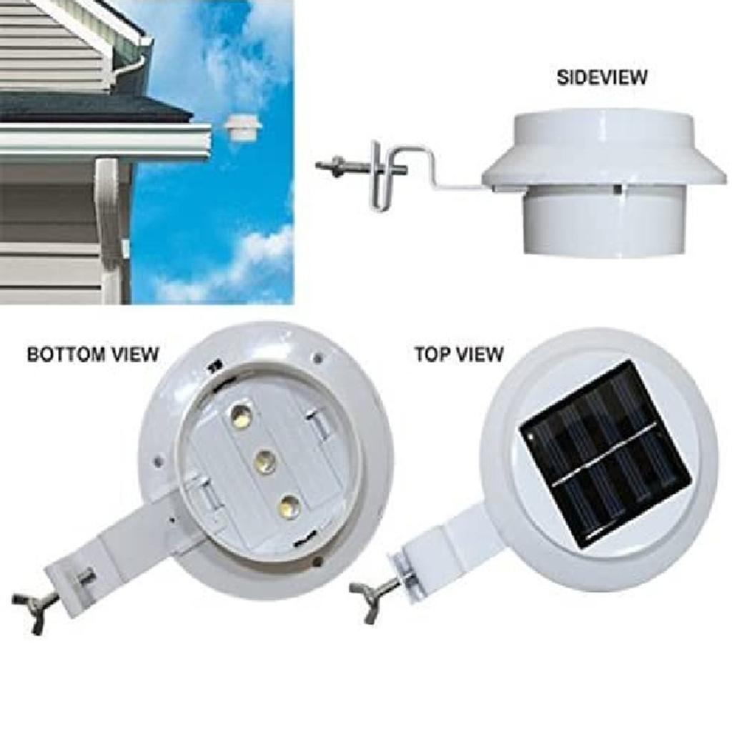 Solar Powered Light Outdoor Waterproof Eaves Light Wall Light Fence Light Solar Rail Guard Light