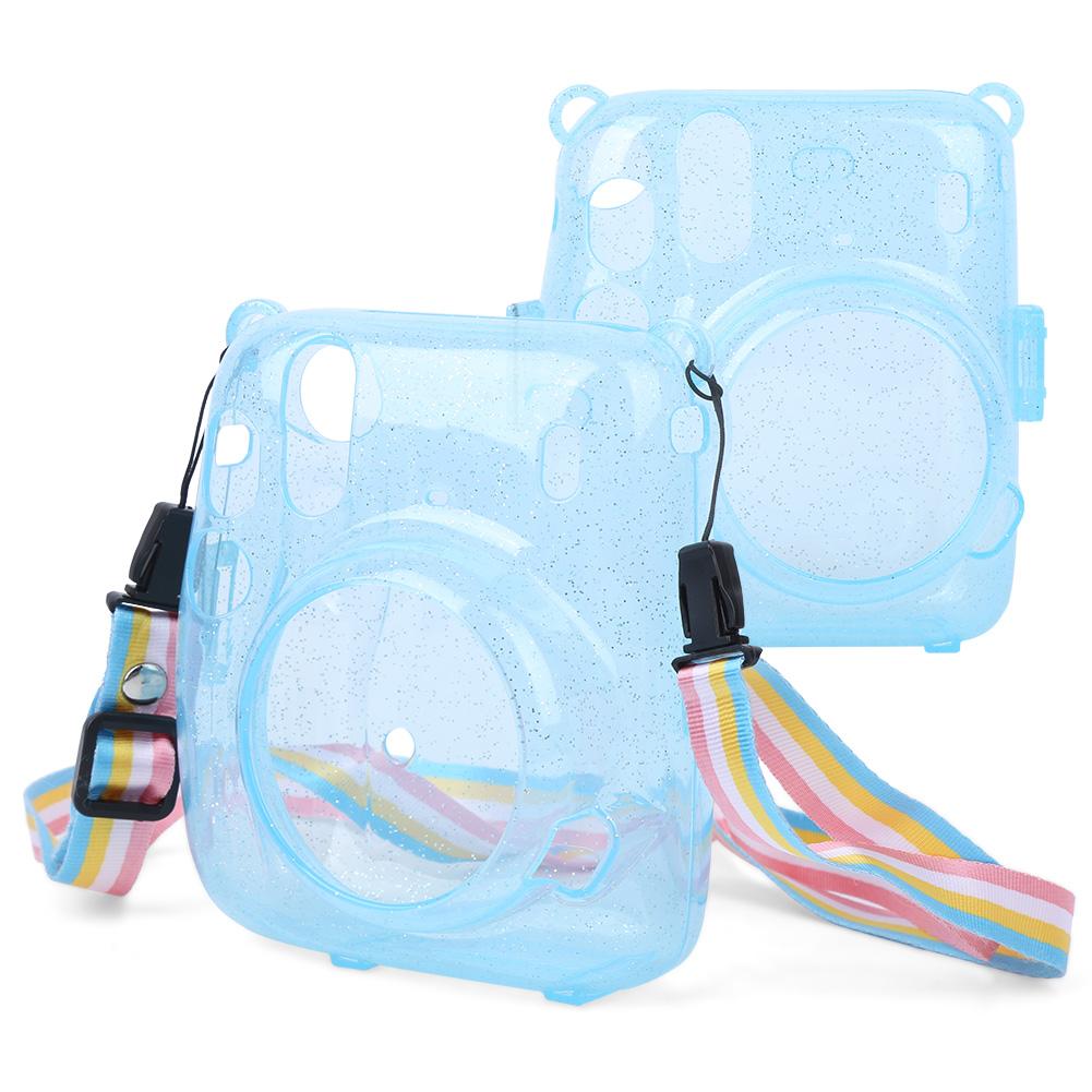 Защитный чехол для камеры из ПВХ, устойчивый к царапинам и падению для камеры мгновенной печати mini11(синий )