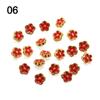 20pcs 5.5mm Flower Buckles Handmade DIY Doll Clothes New Stuffed Toys Accessories  1/6 Doll