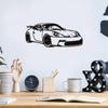 1PC Metal Wall Art 911 Front Metal Car Silhouette Wall Art, Metal Wall Art Decor, Gift For Car Lovers, Car Guy Gifts,