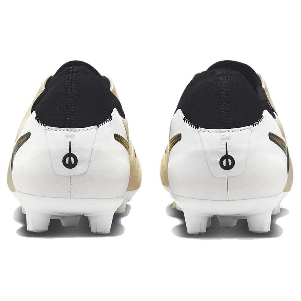Nike Tiempo Legend 10 Pro Round Toe Lace-Up HG (Rubber Short Studs) Shock Absorbing Non-Slip Durable Soccer Shoes Unisex Soccer Shoes DV4332-700