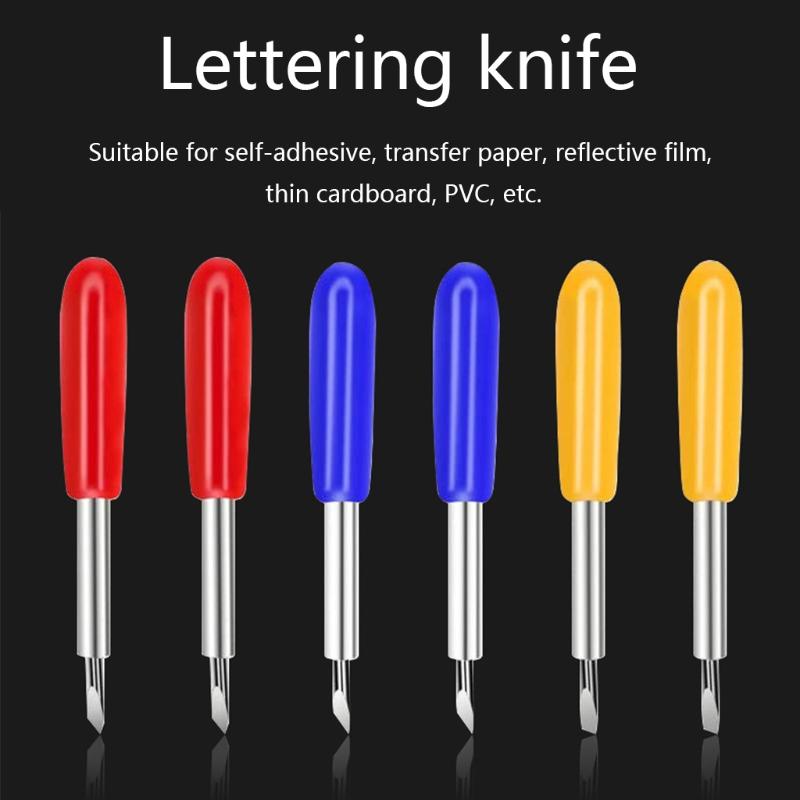 30/45/60 Градусов Лезвия для Винилового резака Плоттера + Держатель Лезвия Для Graphtec CB09 Практичный Вольфрамовый Стальной Фрезер